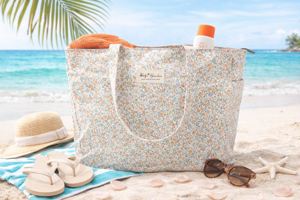 Bolso De Playa Base Ancha