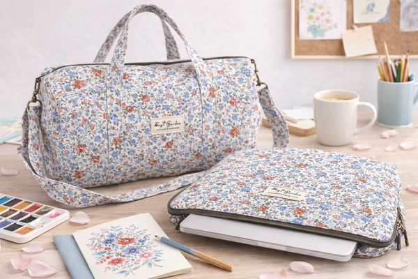 Barrel Algodón Flores