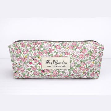 Pink Floral Cotton Garden Case
