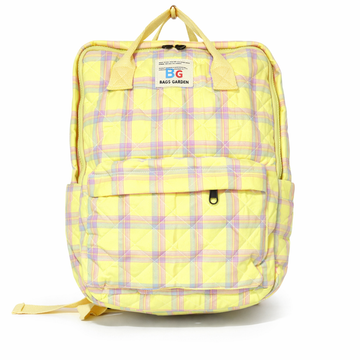 Yellow Garden Cotton Backpack