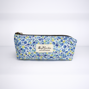 Cotton Case Spring Blue Garden