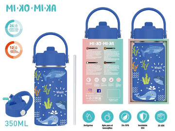 Botella térmica Mundo Marino