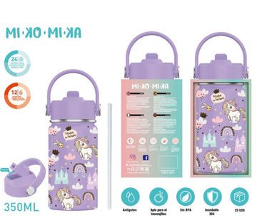 Botella térmica Unicornio