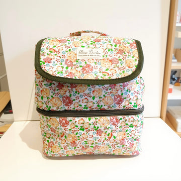 Peach Garden Cooler Bag