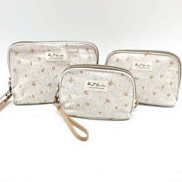 Trío de neceseres Empolvado Garden