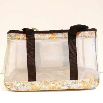 Orange Garden Transparent Carrier