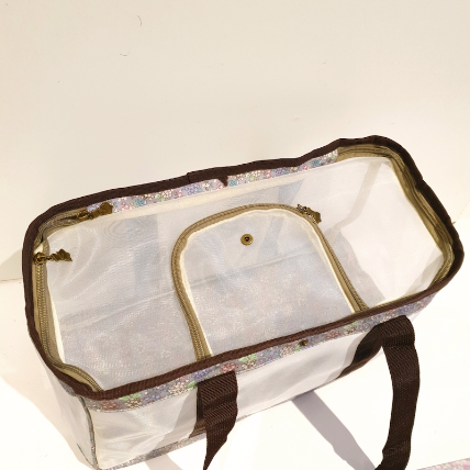 Transportin Transparente  Lili Garden